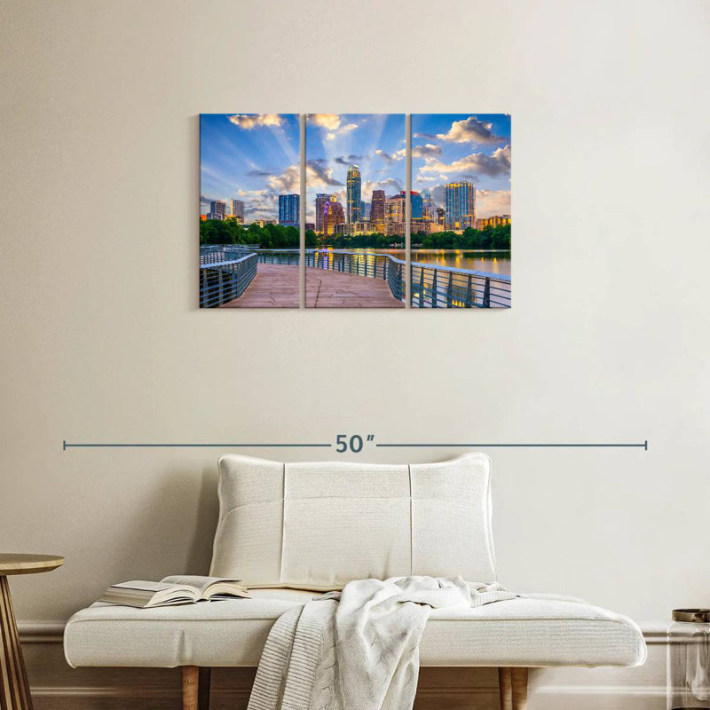 Passerelle Sireci Austin, H 20 po x l 33 po