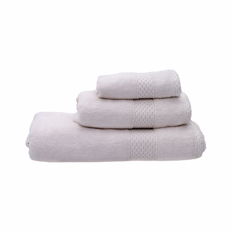 Aaidah Plush Washcloth, Off-White