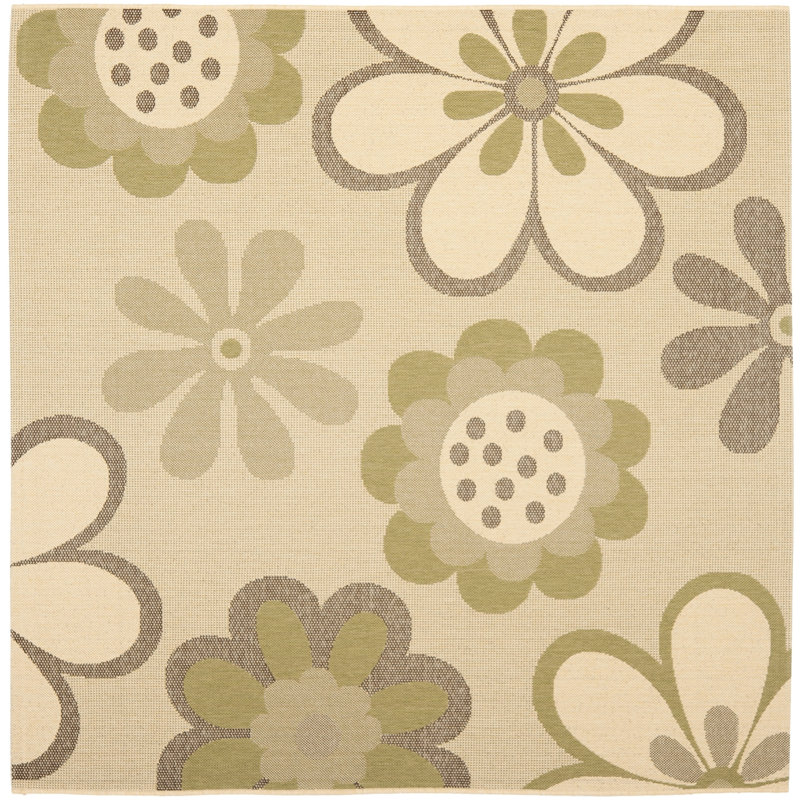 Herefordshire Performance Floral Rug, Square 6'7"