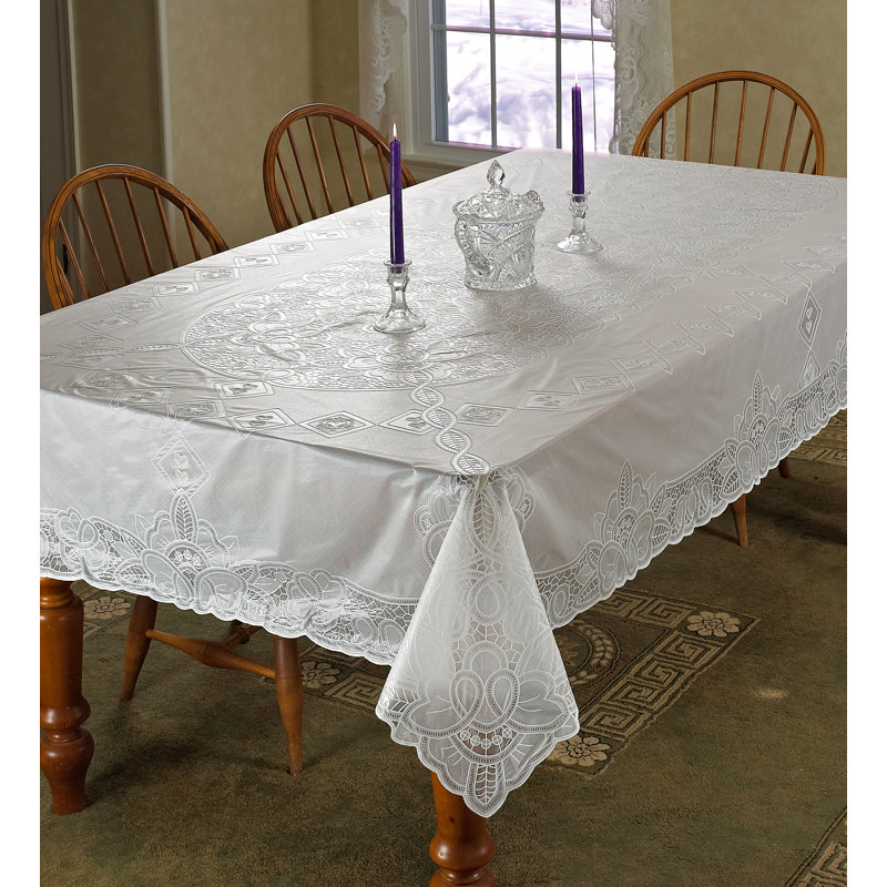 Nappe Epine, L 72 po x l 72 po, Blanc