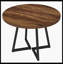 Table de salle à manger 31,5 ", table de cuisine industrielle avec base en métal