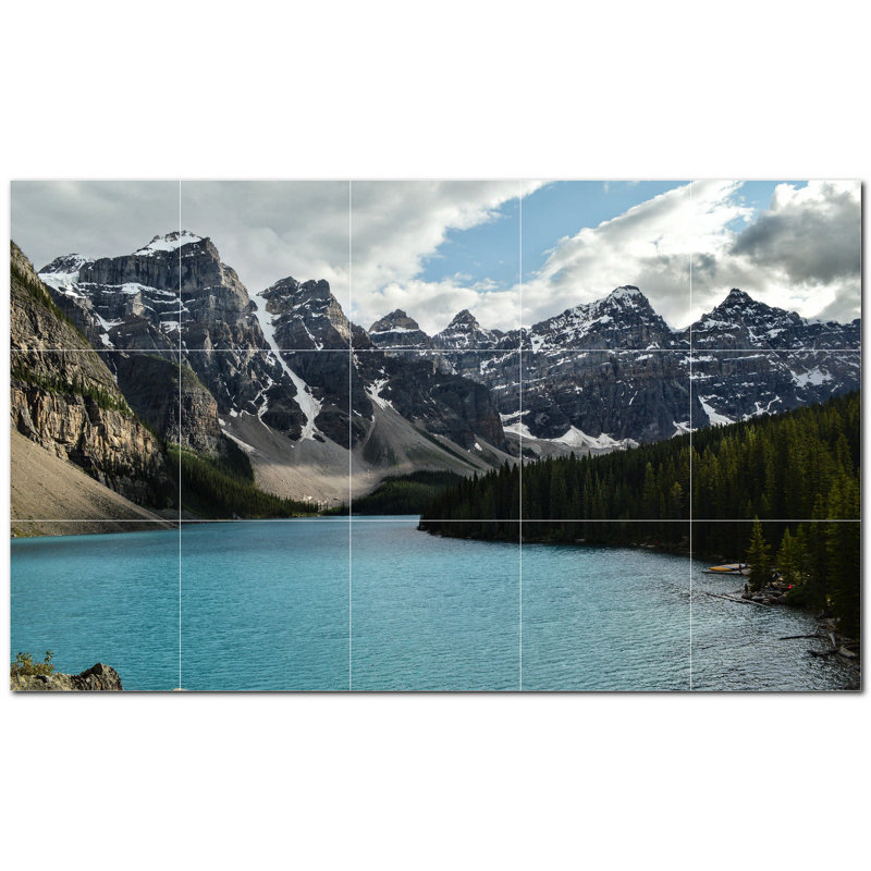 12'' x 12'' Satin Ceramic Decorative Mural