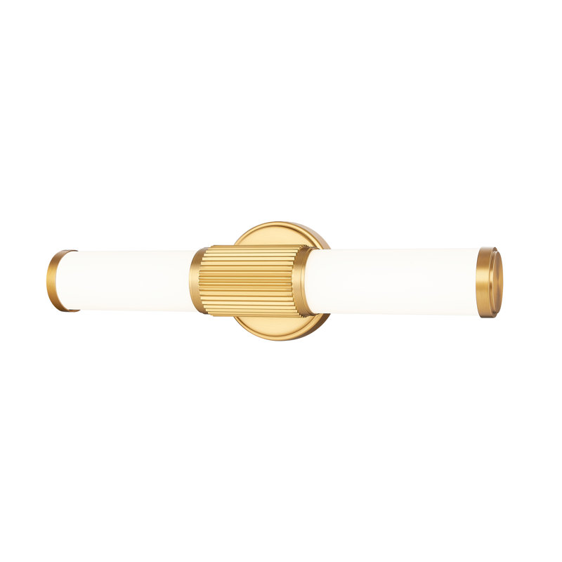 Duluth 18.5 inch 1 Light Vanity in Chrome, Gold