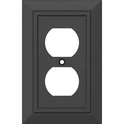 Classic 1-Gang Duplex Outlet Wall Plate