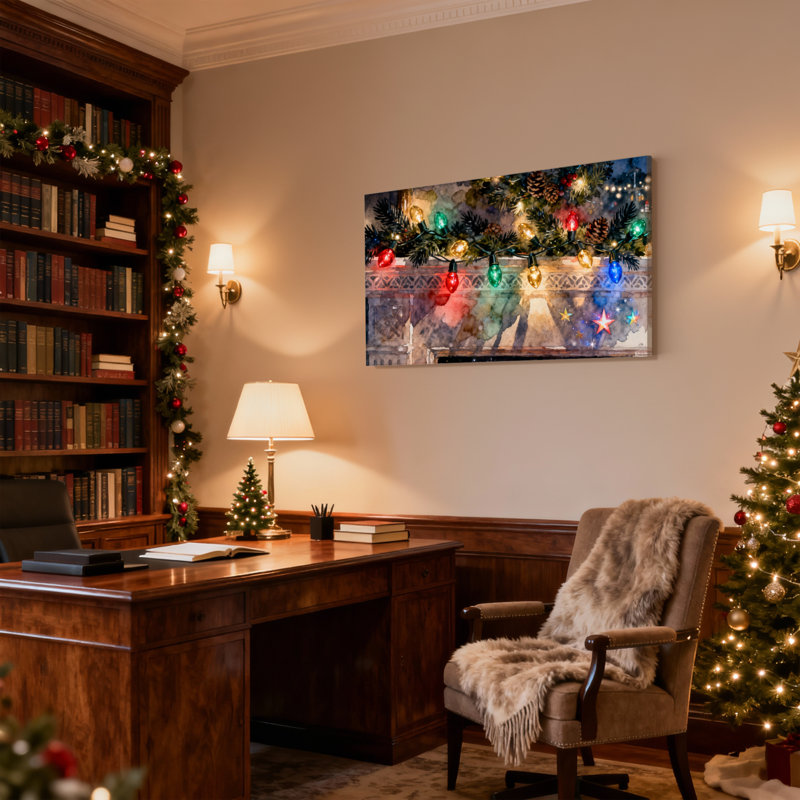 Ensemble de 3 décorations murales de Noël, H 20 po x l 30 po
