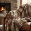 Jeté de luxe en fausse fourrure chinchilla-288165777