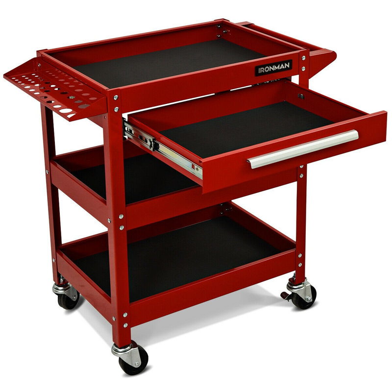 80cm H x 80cm W Utility Cart with Wheels