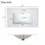 Étagère de salle de bain avec lavabo, 1 tiroir et porte-1299232428