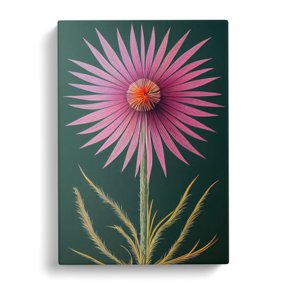 CAN-V0523-2504X Thistle Polygon - Wrapped Canvas Print