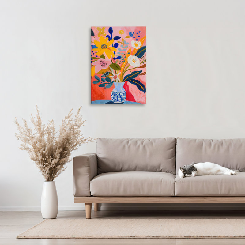 «Vibrant Joyful Bouquet», conception par LSR Creative Studio, H 24 po x l 16 po