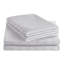 Microfiber Striped Duvet Cover Set with Matching Pillowcases and Stripe Fitted Sheet-117597584-117597596