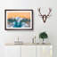 Golden Beach in Australia - Picture Frame Graphic Art Print-55732865-55732866