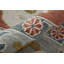 Karina Hand Knotted Wool Floral Area Rug in Rust/Gray-1351579759