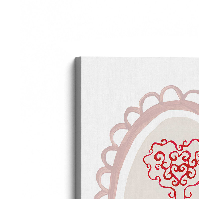 «Key to Love», ensemble de 2 impressions sur toile, H 18 po x l 24 po, Toile tendue, Toile tendue