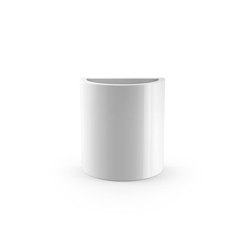 Medio Resin Pot Planter, White