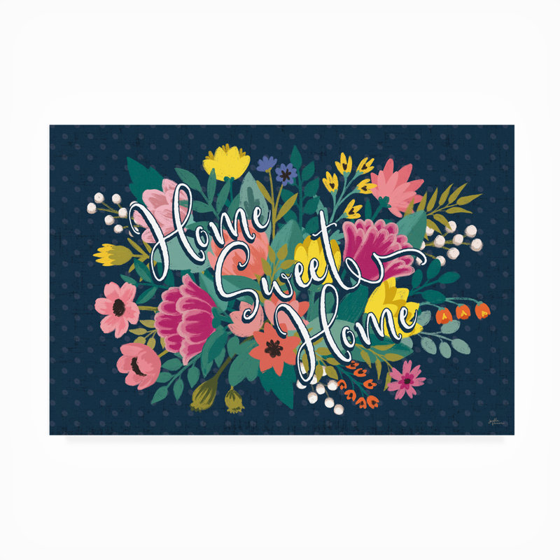 Toile d'extérieur Janelle Penner «Romantic Luxe XVII Pastel», H 12 po x l 19 po x P 1,5 po