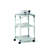 Durable 3 Tier Rolling AV Cart - Overhead Projector Cart & Adjustable Middle
