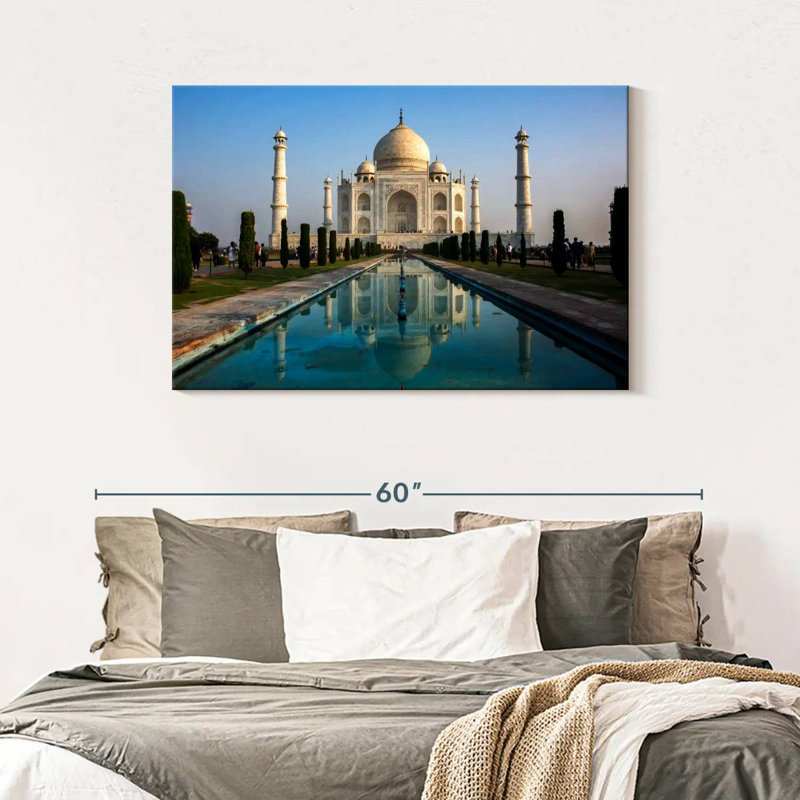 Adella Taj Mahal Pool Reflection, 30" H x 45" W