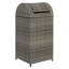Poubelle à battant 25 gallons Toby-48885777