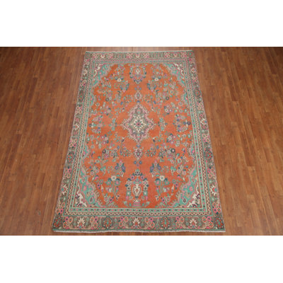 Vintage  Traditional Area Rug 6x9