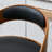 Modern Faux Leather Swivel 30'' Bar Stools, Bucket Seat Bar Stools with Wood Frame-122503865-119858573