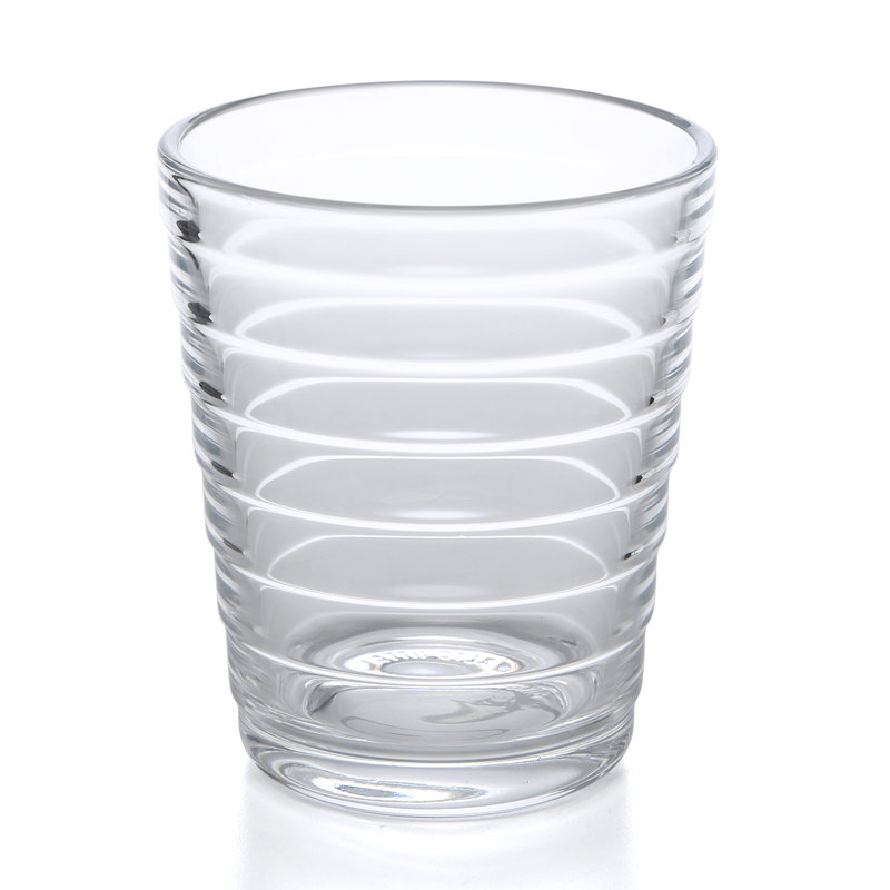 Aino Aalto Drinking Glass, 7.44 oz., Clear