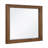 Katerina Light Walnut 42 In. W X 35 In. H Transitional Rectangle Solid Wood Framed Mirror