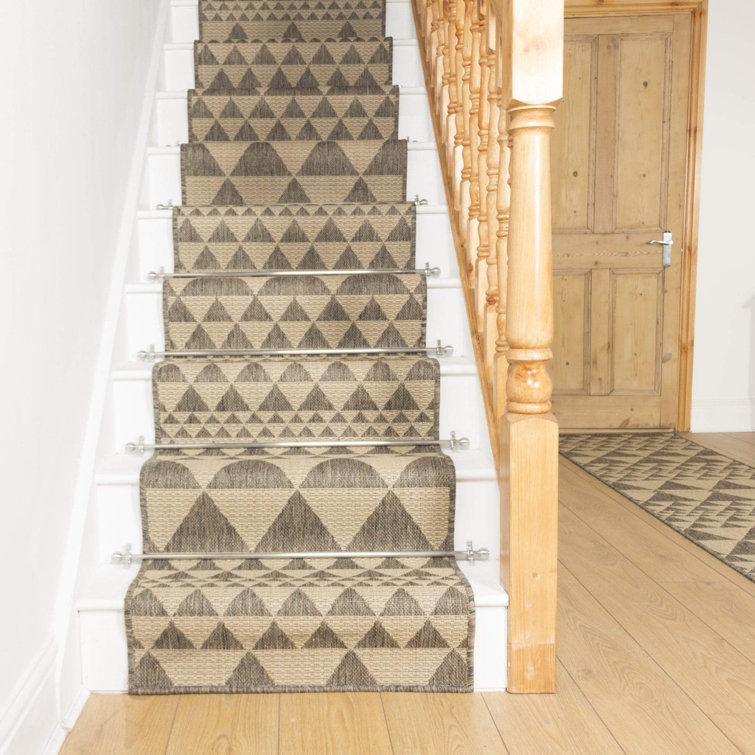Stair Runner Abrahamson Geometric Hand Woven Indoor Area Rug