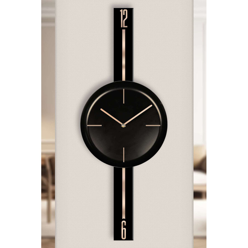 Horloge murale décorative, Noir