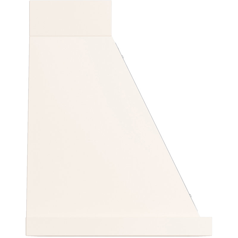 ILVE Nostalgie II Series Noblesse 30 inch Wall Mount Range Hood with 600 CFM, Antique White/Chrome