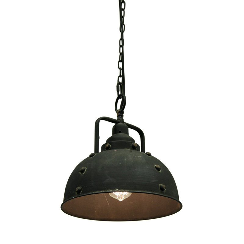 Luminaire suspendu pour dôme simple 1 lumières Breazeale