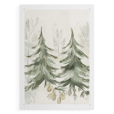 Christmas Holiday Art CDII - Impression sur toile seulement - NON-CADRE