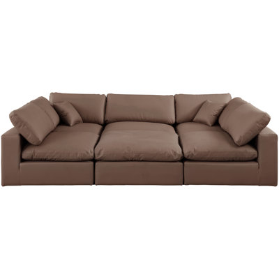 Holtzlander Upholstered U-Shaped Sectional Reversible