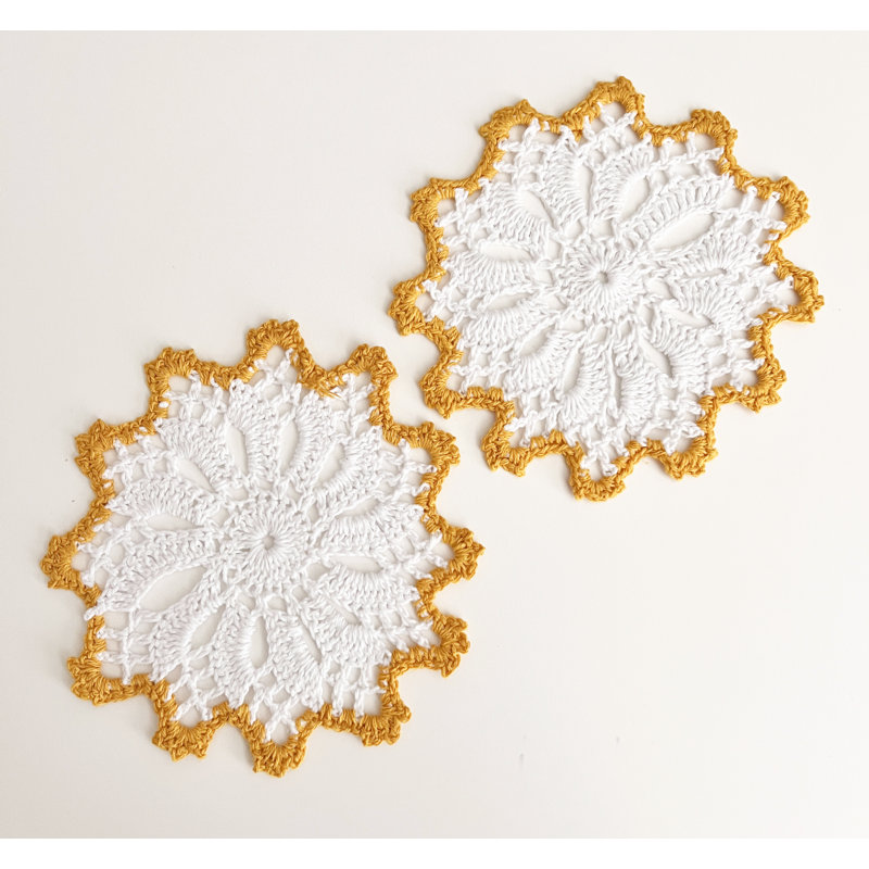 Accessoire de table Annagreth, Jaune