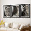 ABSTRACT Series CXC III - Impression sur mesure avec cadre de qualité supérieure - 3 pièces-1780021893