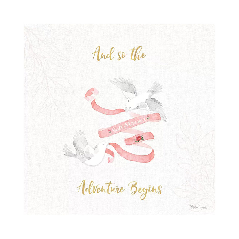 All You Need Is Love X by Beth Grove - Wrapped Canvas Print, 66.04 cm H x 66.04 cm W x 1.91 cm D