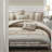Premium King Bedding Sets, Taupe Polyester, Modern Artisanal Design, Perfect For Home