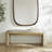  Serena Bone White Bench
