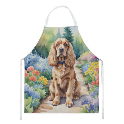 Floral Bib Apron