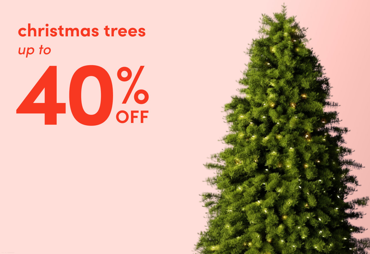 Christmas tree sale