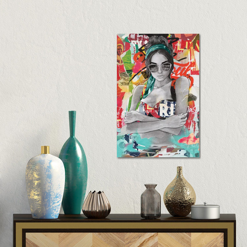 Soul by TOMADEE - Gallery-Wrapped Canvas Giclée on Canvas, Black Framed, 30.48 cm H x 45.72 cm W