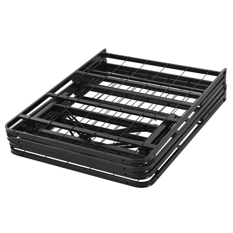 Horizon Brown Stainless Steel Queen Metal Bed Frame