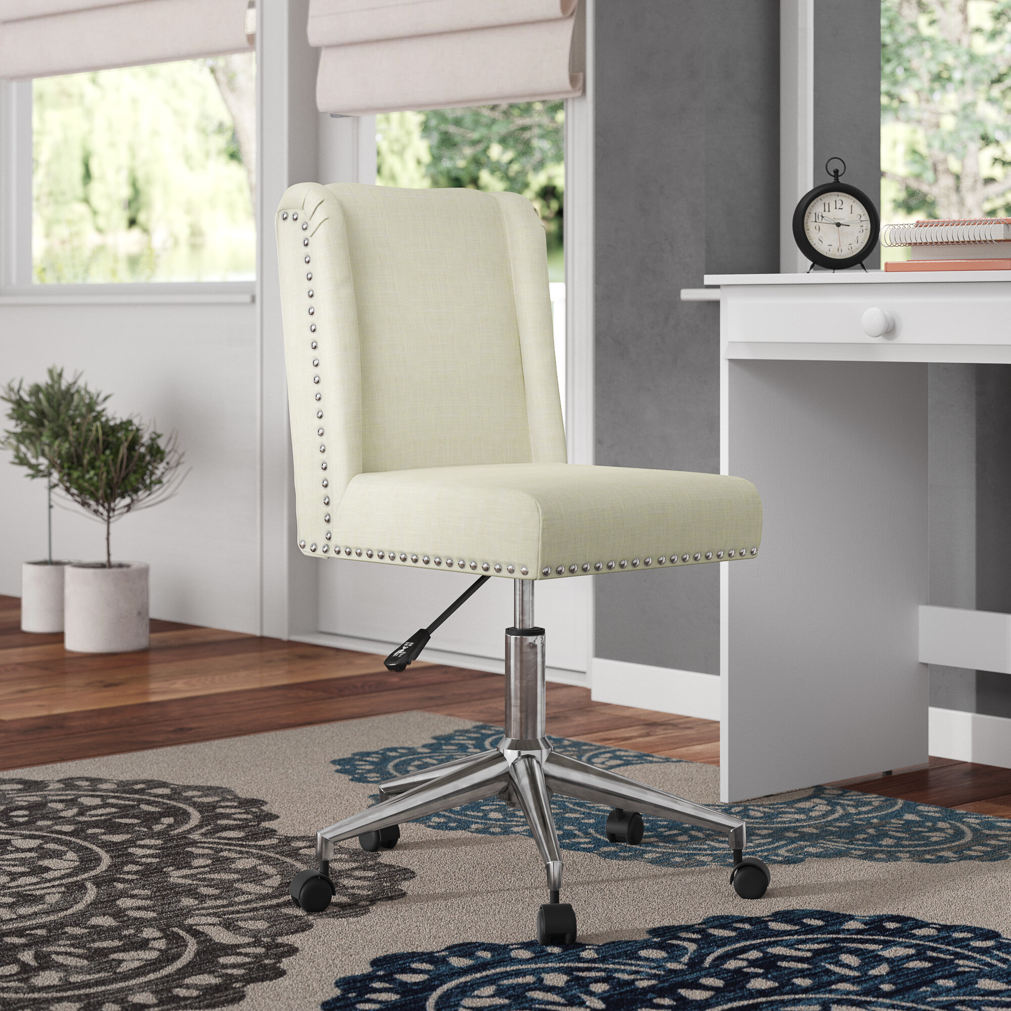 Charlton Home® Lewisburg Polyester Blend Task Chair & Reviews | Wayfair