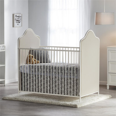 Lit de bébé rembourré convertible 2-en-1
