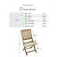 Filion Solid Wood Rectangular Garden Dining Table With Dining Chairs - Modern Boho Style-2023372835