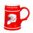 Detroit Red Wings Ceramic Stein Cup, 24oz