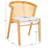 Beltre Upholstered Solid Back Arm Chair-225830839
