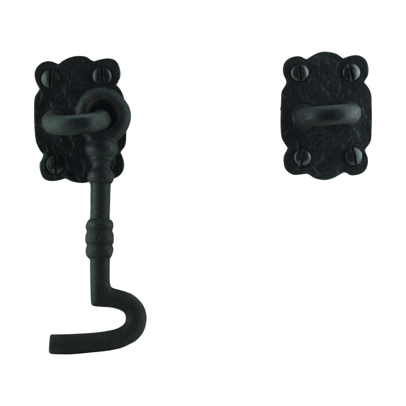 Loquet de porte noir