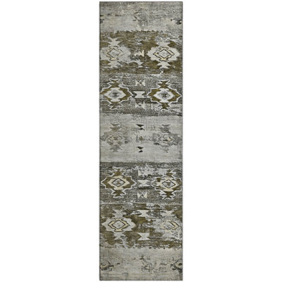 Premium Machine Washable Honig AMF1662 Global Rug