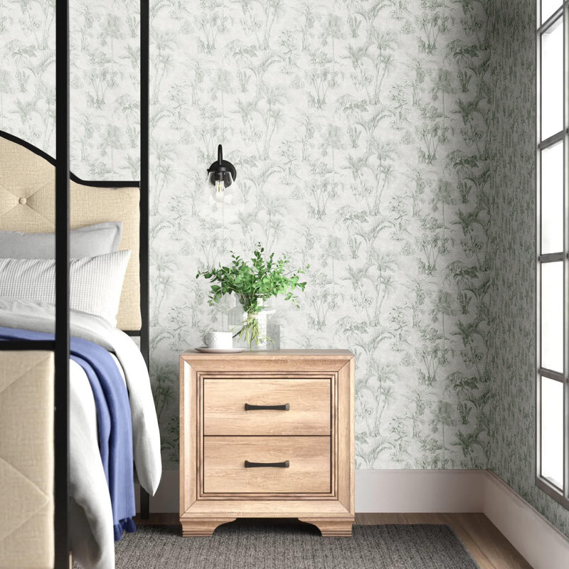 Rouleau de papier peint L 33 pi x l 20,9 po Zapata, Vert